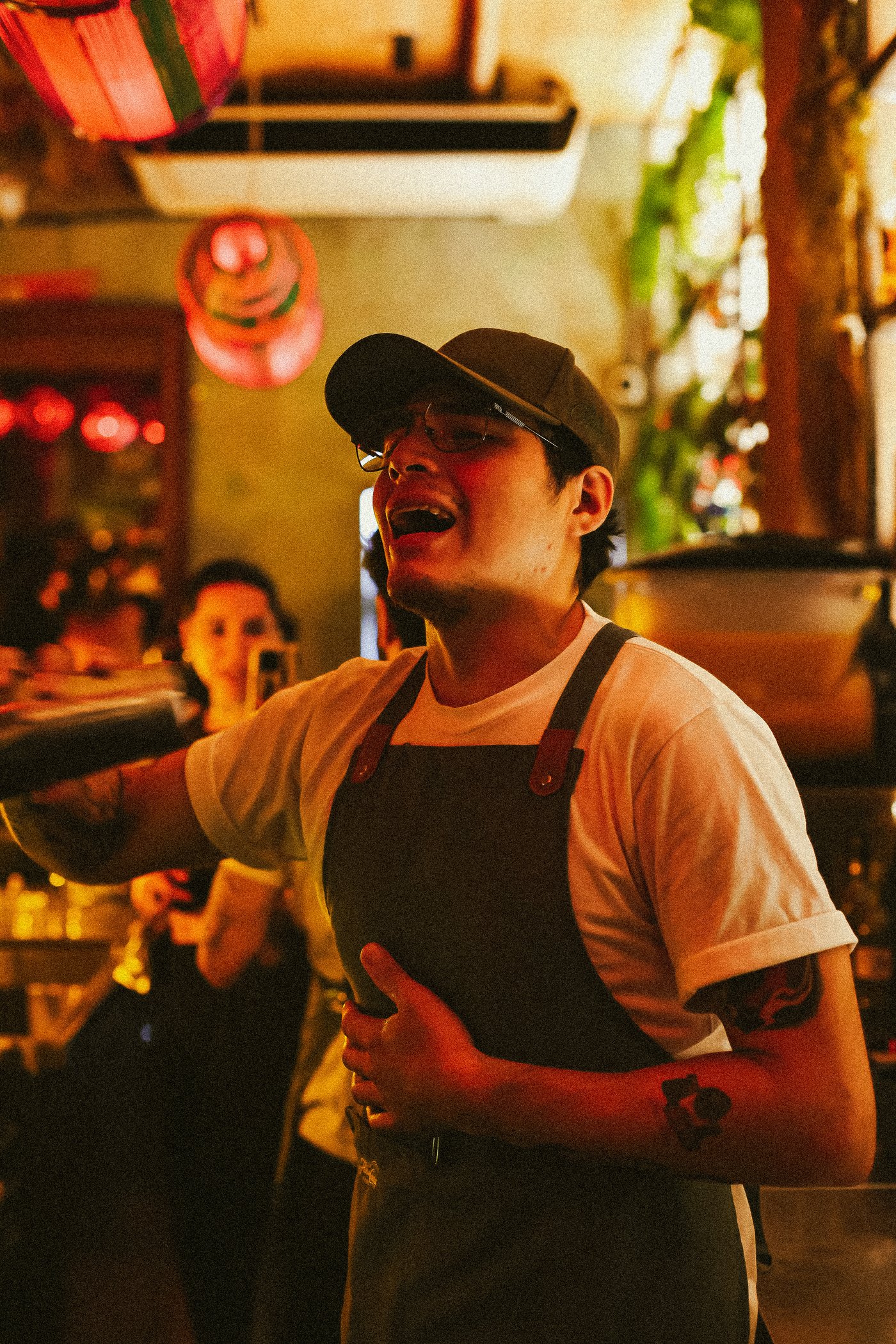 Bartender en acción